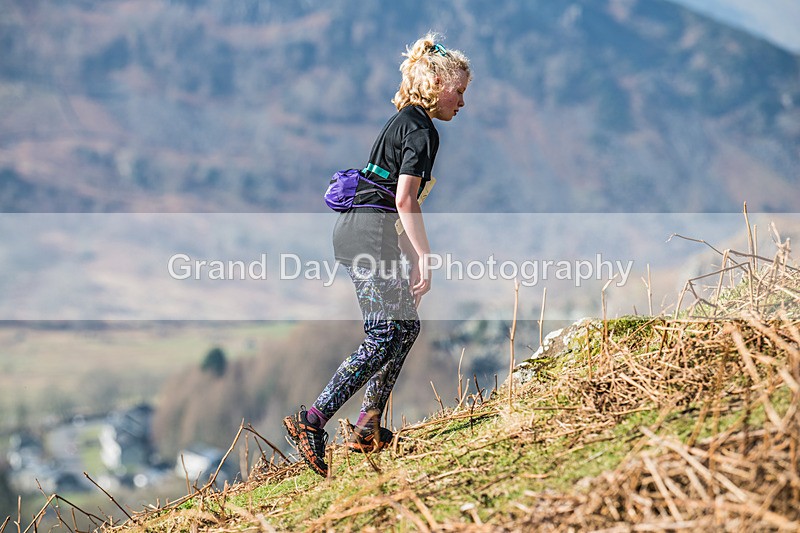 Elterwater-283 - Kendal Winter League Elterwater Under 15/17 Fell Races Sunday 9th March 2025