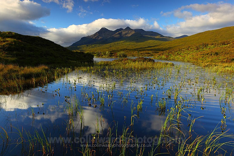 Loch Nan Eilean and the Cuillins, Skye.    ref 6141 - Scotland