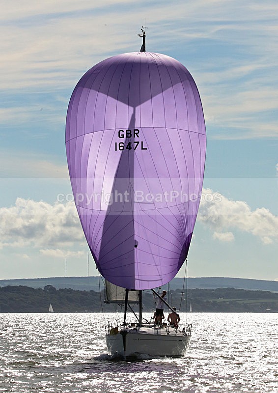 131006 PANORAMA OF HAMBLE GBR1647L WT7A6410 - Sailboats - monohull