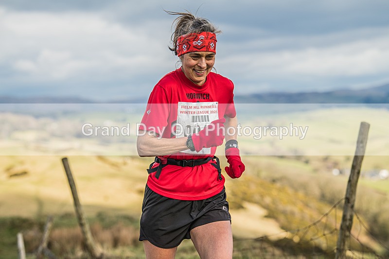 Helm Hill -601 - Kendal Winter League Helm Hill Fell Races (Under 13/15/17 & Seniors) Sunday 16th March 2025