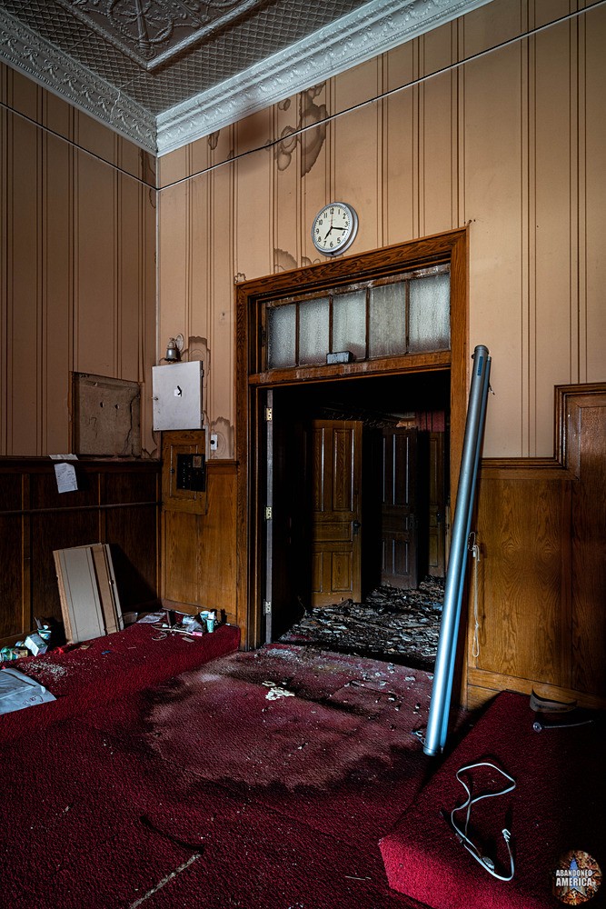 Suspicious Entryway | Odd Fellows Lodge, Brownsville, PA - Brownsville, PA