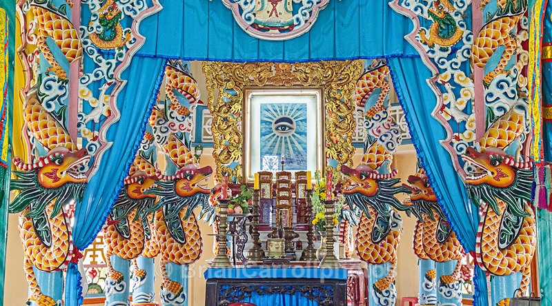 IMG_6509 Cao Dai Holy See Temple, Tay Ninh, Vietnam - Vietnam