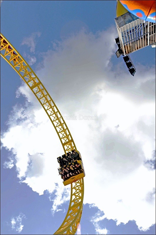 Roller-coaster Southend on Sea - Frank Doran
