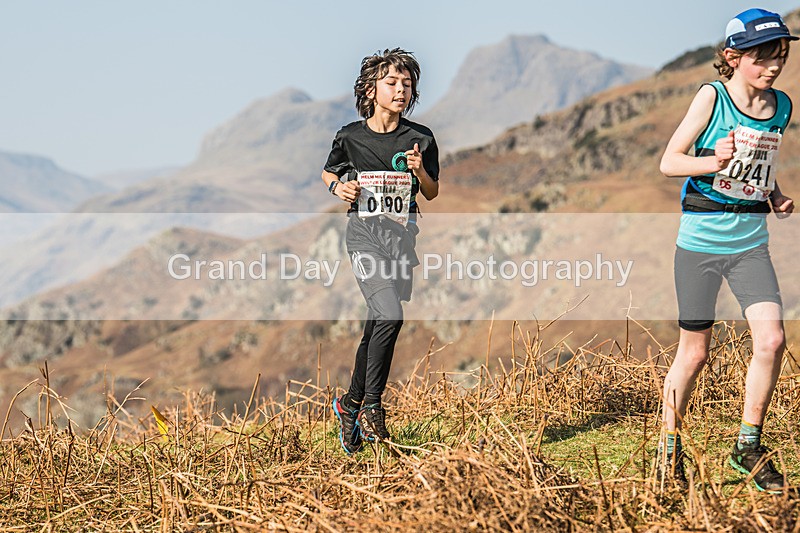 Elterwater-75 - Kendal Winter League Elterwater Under 13 Fell Race Sunday 9th March 2025