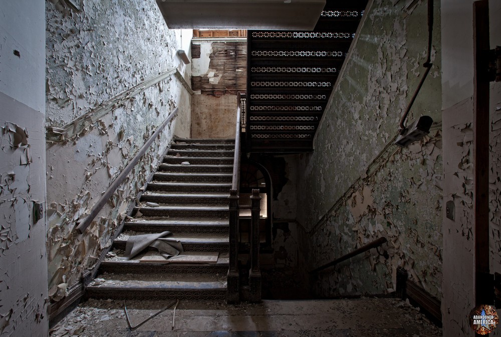 Tome School (Port Deposit, MD) | Memorial Hall Stairwell - Tome School for Boys