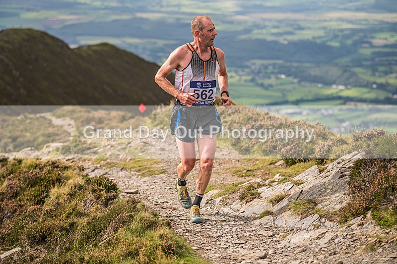 Uphill Only-265 - British Athletics Off Road Running Championships Senior Uphill Only Trial - Skiddaw Friday 15th Augu