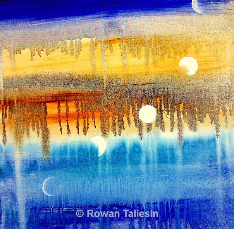 Moon Beach copyright Rowan Taliesin - PUBLISHED WORK