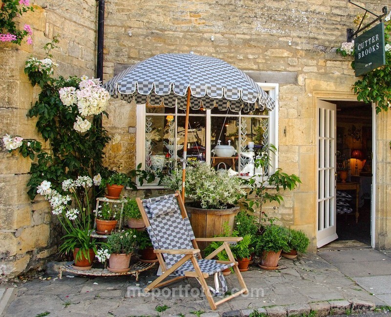 Shop display in Bourton on the Water - Travel, city/land scapes