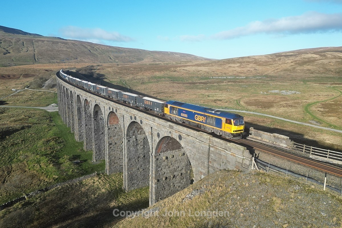 JL - 17.11.25 60085 6J84 HiR - Brindle Heath, Ribblehead Viaduct - Latest shots