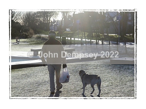 Heading Home - Walking the Dog