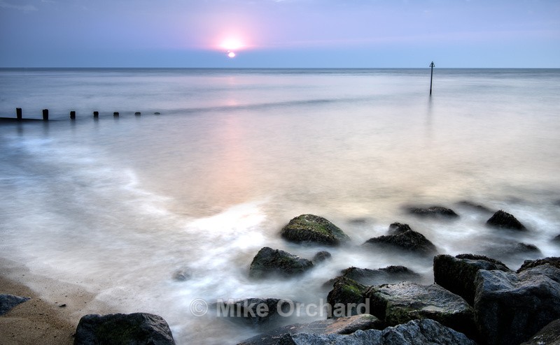 Sunrise From The Fludyers - Felixstowe - Suffolk - Seascapes