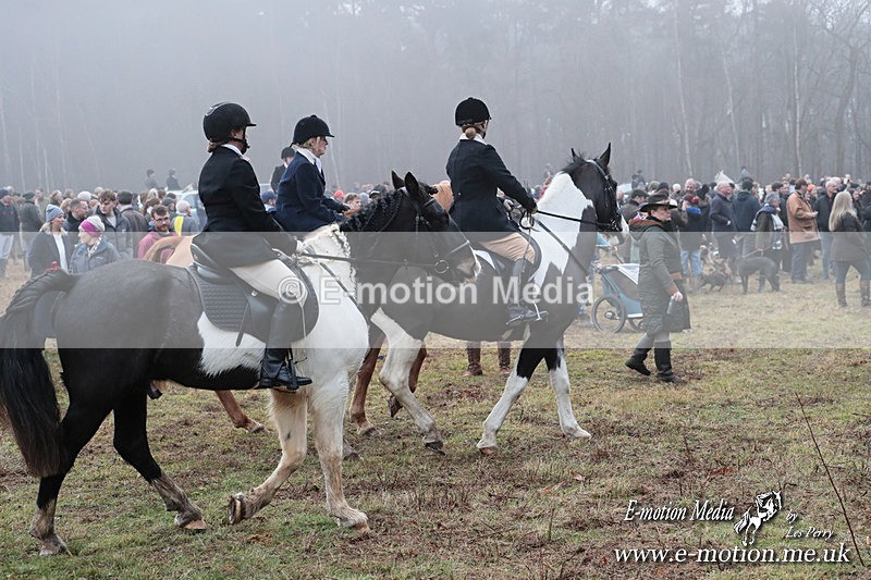 HUPY 261224 66 - Pytchley with Woodland Hunt Boxing Day Meet 26th December 2024