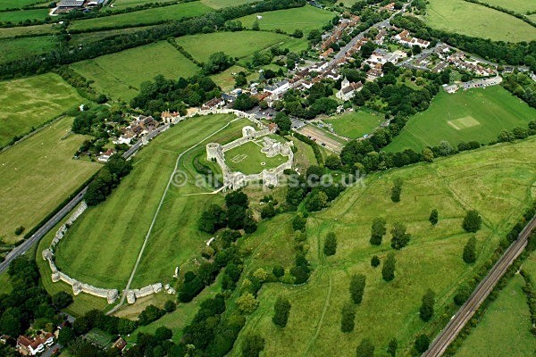 Pevensey Castle and Village, East Sussex - South Downs National Park