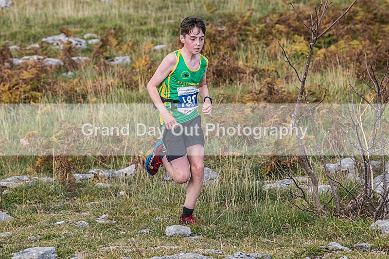 Year 8-9-80 - The English Schools Fell Running Championship Giggleswick Year 8-9 Sunday 6th October 2024