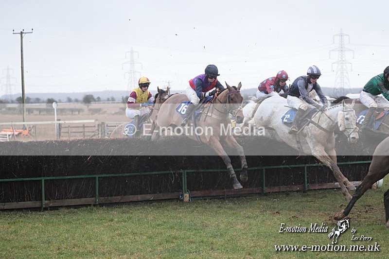PtP 260125 586 - Cocklebarrow Point-to-Point racing with the Heythrop Hunt 26/01/25