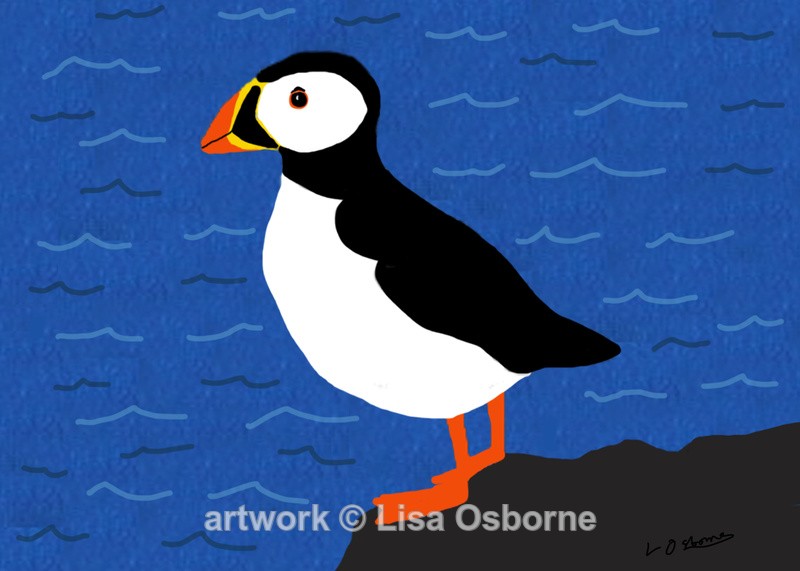 Puffin - DIGITAL ARTWORK