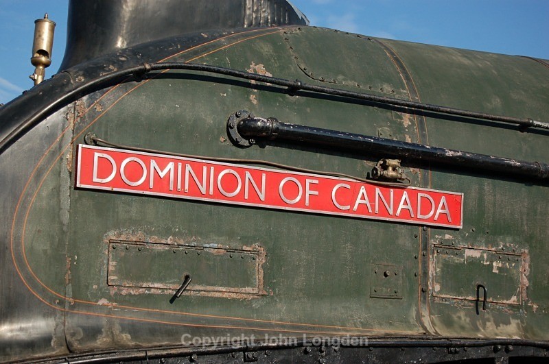 21.10.12 - LNER A4 No. 60010 Dominion of Canada, NRM Shildon - Preservation