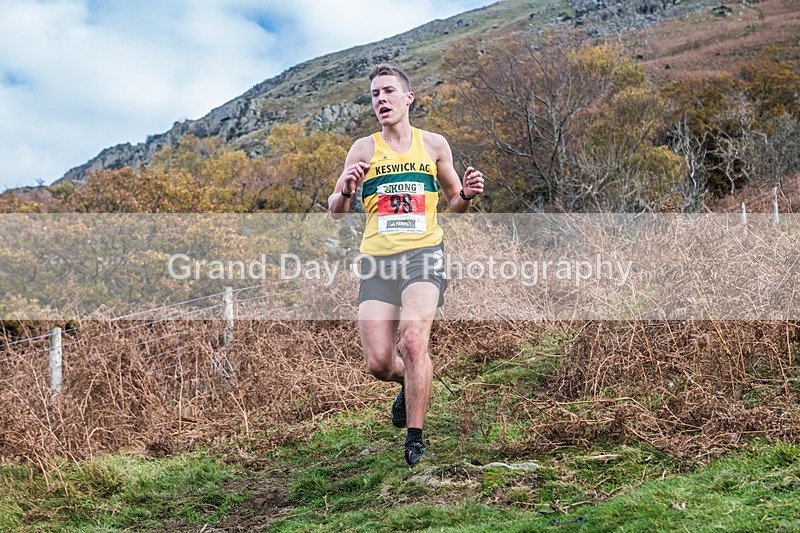 Stybarrow Dodd-687 - Kong Running Stybarrow Dodd Fell Race Saturday 4th November 2023