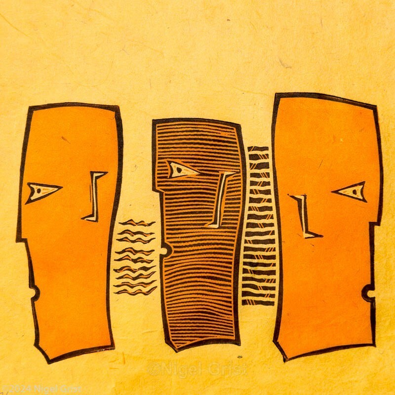  - Linocut
