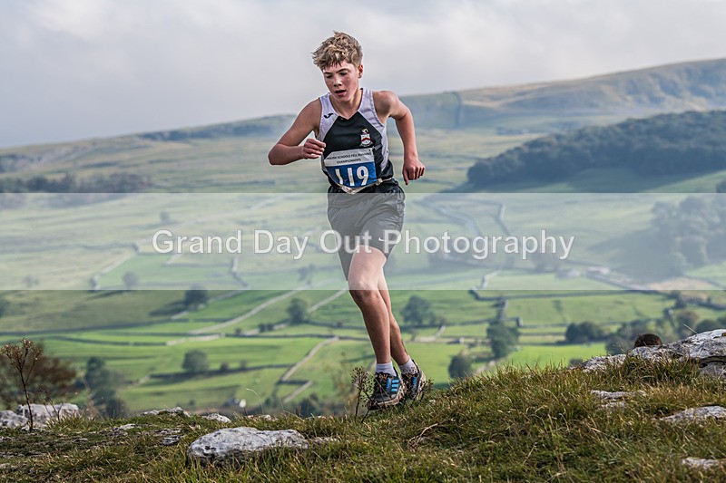 Year 8-9-52 - The English Schools Fell Running Championship Giggleswick Year 8-9 Sunday 6th October 2024