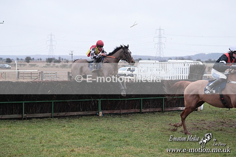 PtP 260125 866 - Cocklebarrow Point-to-Point racing with the Heythrop Hunt 26/01/25