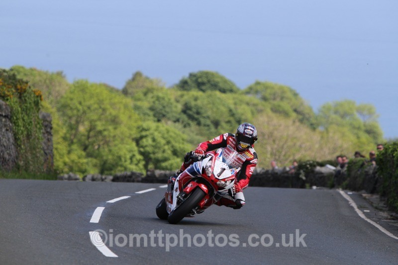 John McGuinness Honda / Honda Racing - Dainese Superbike Race 2014