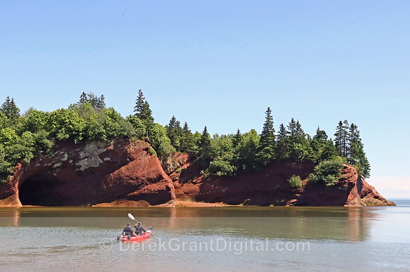 Kayaking the Caves - Fundy Postcards