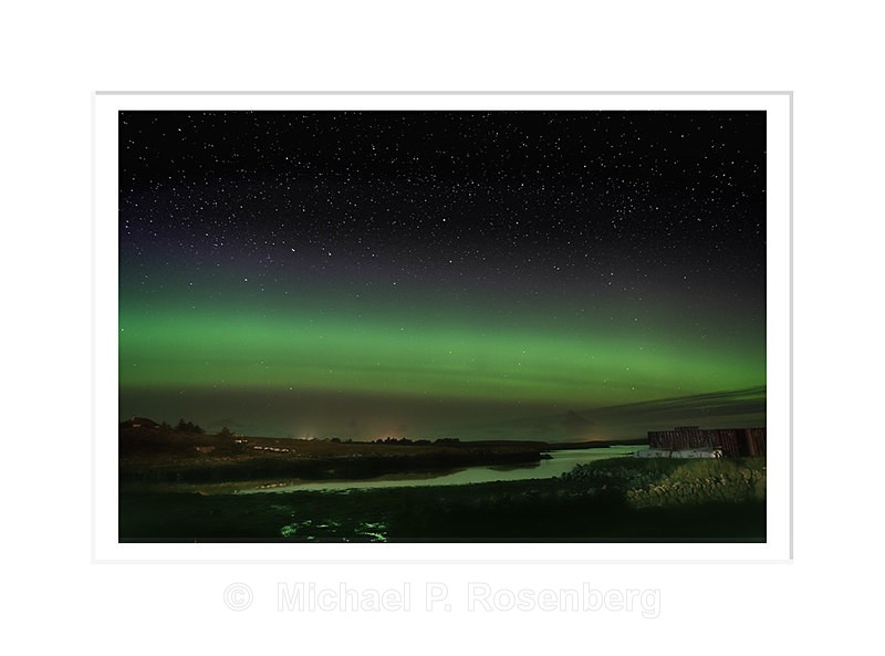 Aurora Borealis , Lochmaddy, North Uist Scotland - Scotland, UK