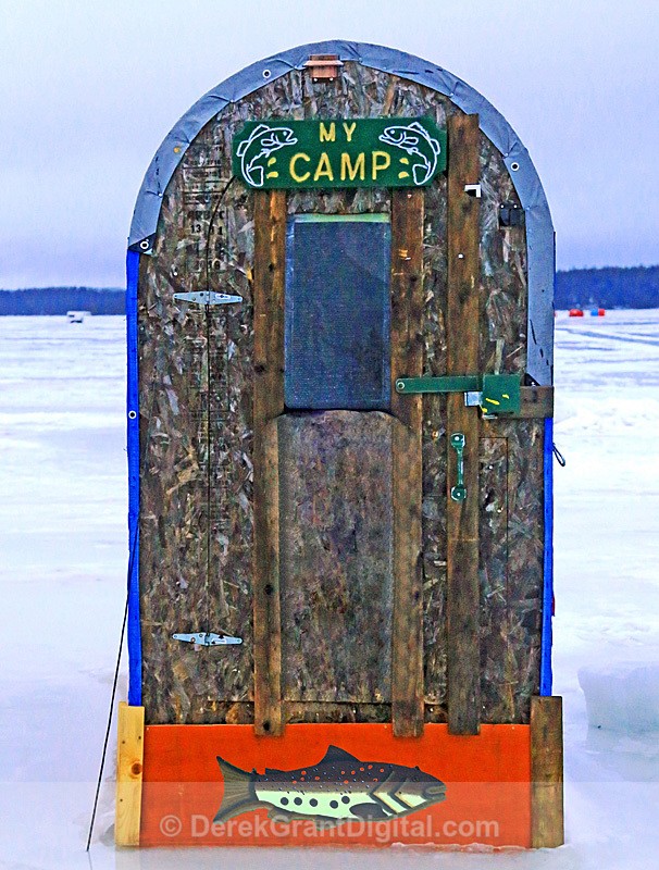 Ice shacks of Canada - My Camp
