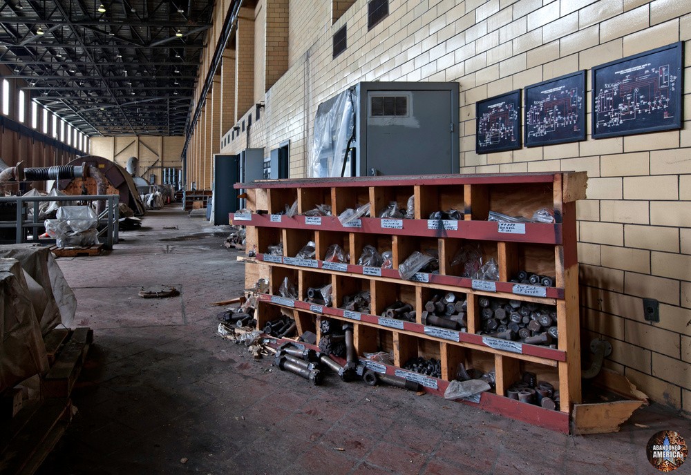 Frank R. Phillips Power Station (South Heights, PA) | Parts Shelf - Frank R. Phillips Power Station