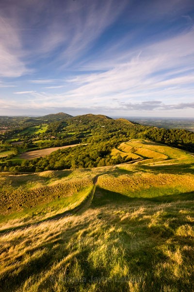 Evening on British Camp 1 - The Malvern Hills