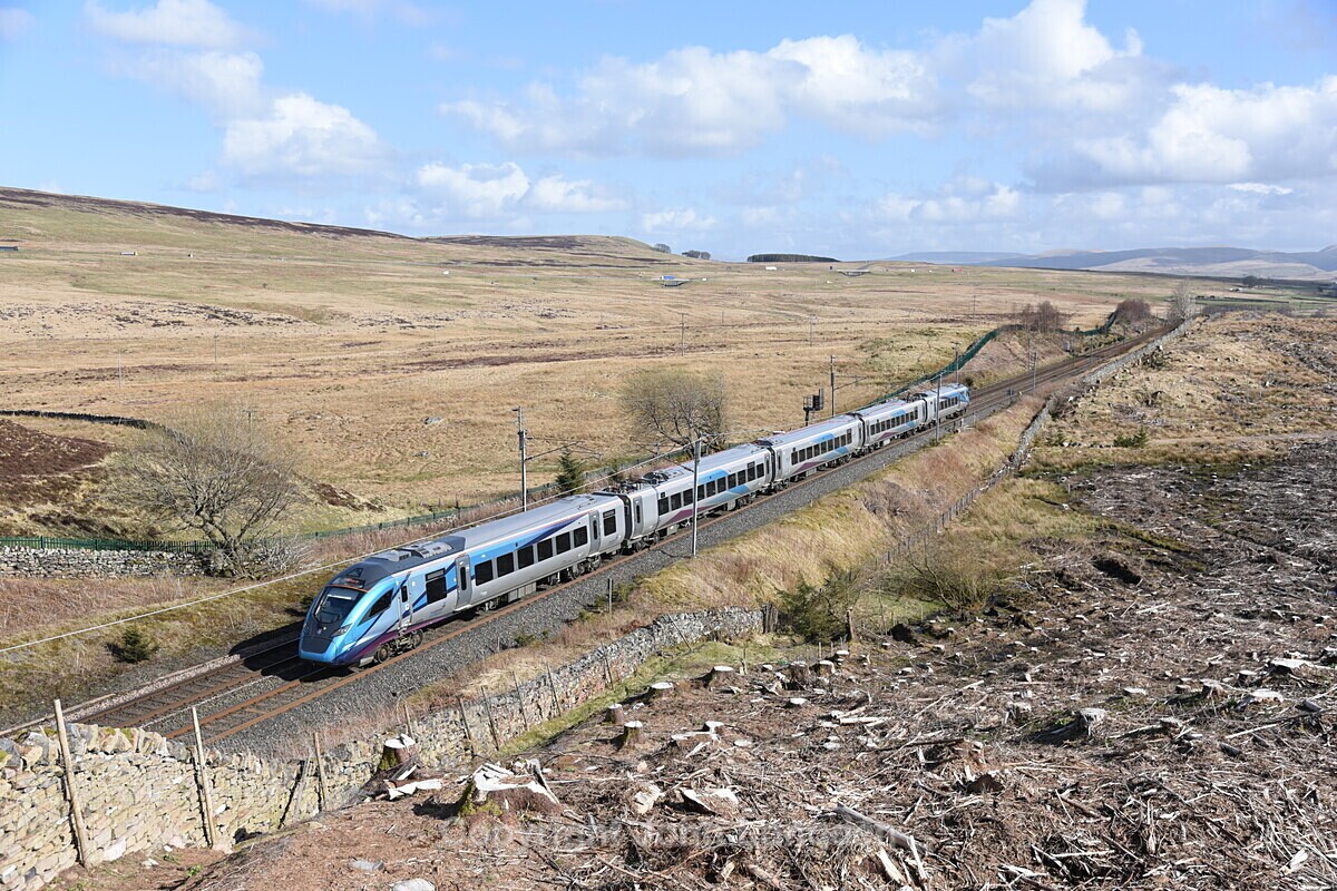 JL - 7.4.20 397009 1S66 15:03 Preston - Edinburgh, Shap - West Coast Main Line (north to south)
