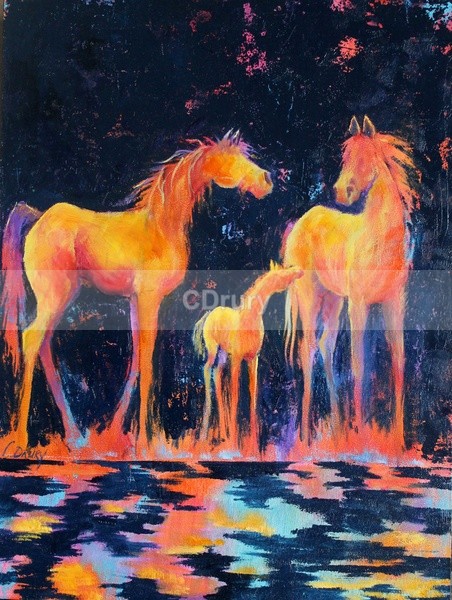 Painted Ponies - Alchemy Artist Coop