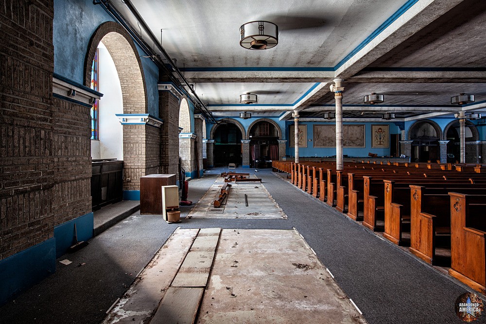 Ascension Church (Philadelphia, PA) | Removed Pews - Ascension of Our Lord Church