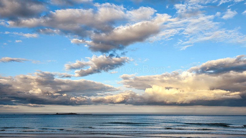 Evening light over the Farne Islands - Northumberland