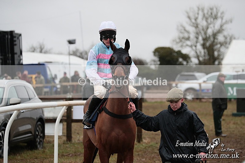 PtP 260125 818 - Cocklebarrow Point-to-Point racing with the Heythrop Hunt 26/01/25