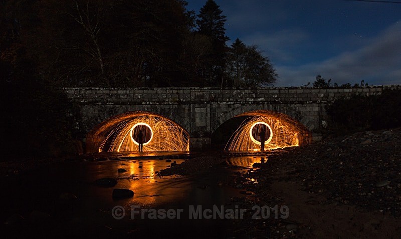 Wire wool Torrisdale - Night Photography