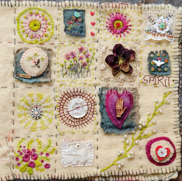  - Art made on Vintage Blankets
