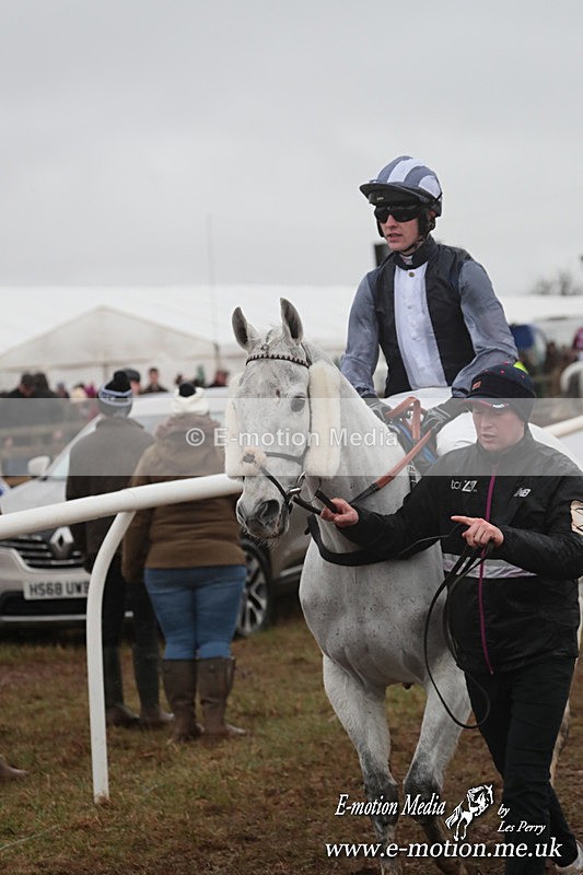 PtP 260125 417 - Cocklebarrow Point-to-Point racing with the Heythrop Hunt 26/01/25
