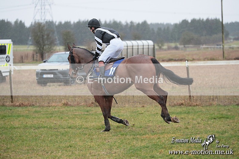 PtP 260125 229 - Cocklebarrow Point-to-Point racing with the Heythrop Hunt 26/01/25