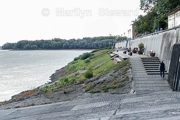 Mohacs and river Danube - Capitals of Eastern Europe