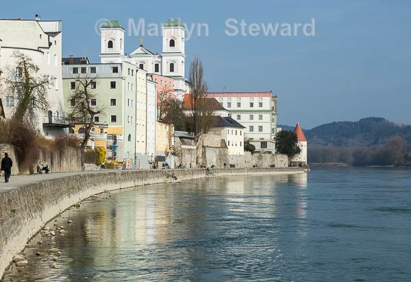 Passau riverside - Budapest to Amsterdam