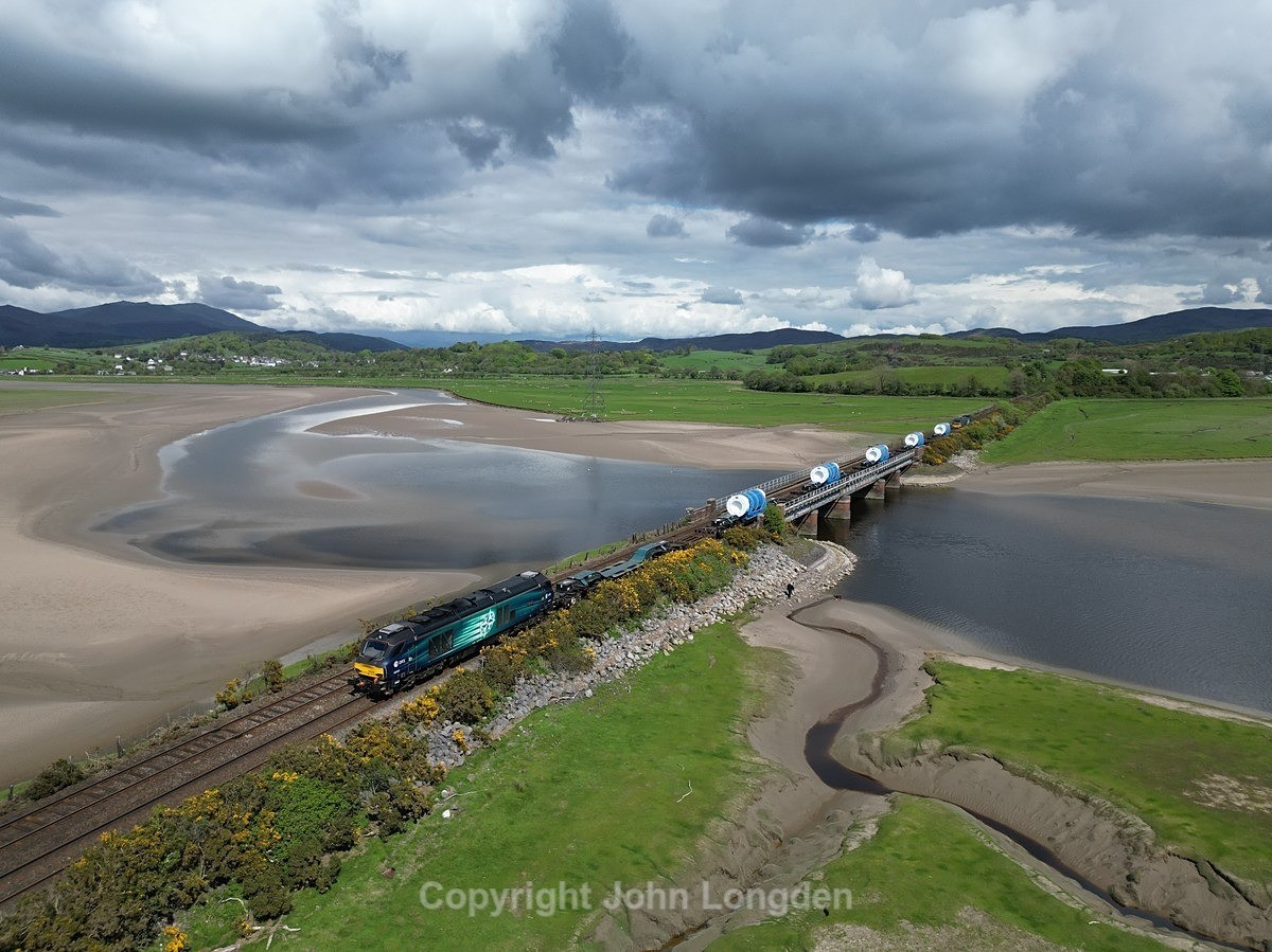 JL - 11.5.23 68002 7X24 Barrow Marine Terminal - Sellafield, Ladyhall - Cumbrian Coast (north to south)