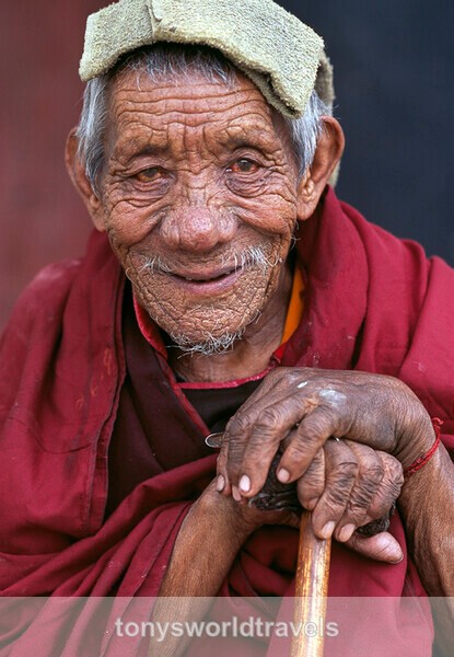 The Smiling Monk, Tibet 2004 - The Story behind the Photograph