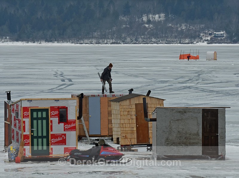 Roof Repairs Ice Shacks Ice Fishing Canada