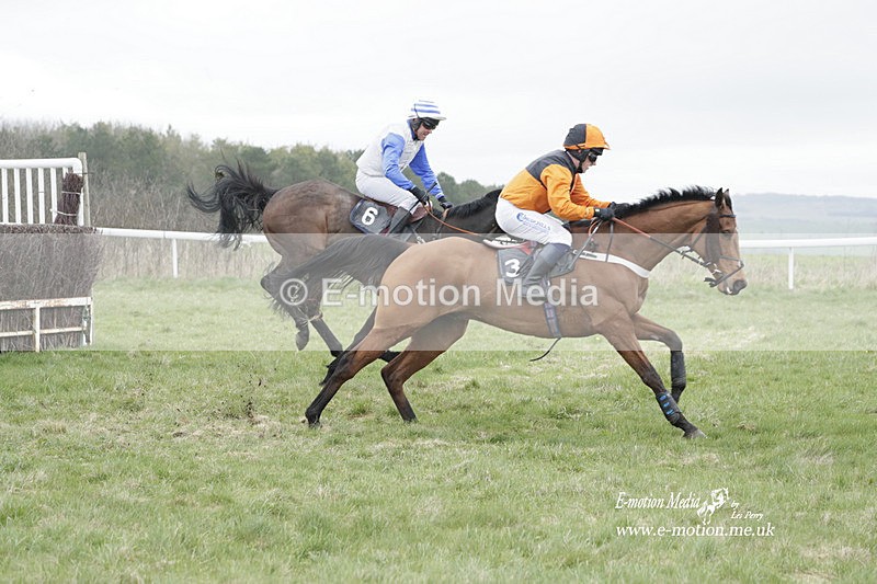 PtP 260323 0746 - New Forest Hounds Point-to-Point Larkhill 26/03/23