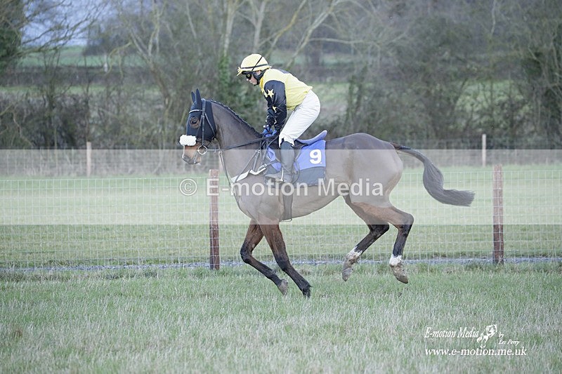 PtP 180323 1585 - Shelfield Park Races with Croome & West Warwickshire Hunt  18/03/23