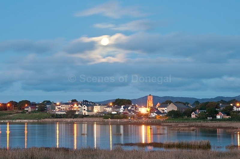 Moon over Carrigart - Carrigart & Glen