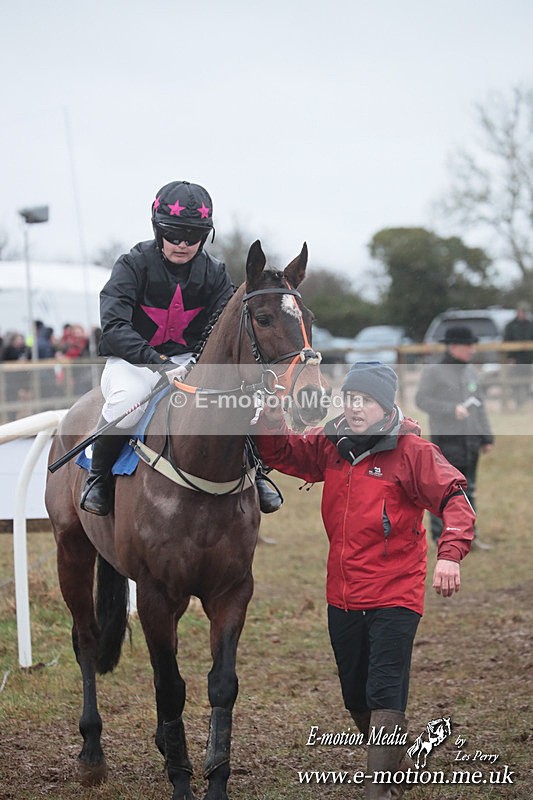 PtP 260125 448 - Cocklebarrow Point-to-Point racing with the Heythrop Hunt 26/01/25