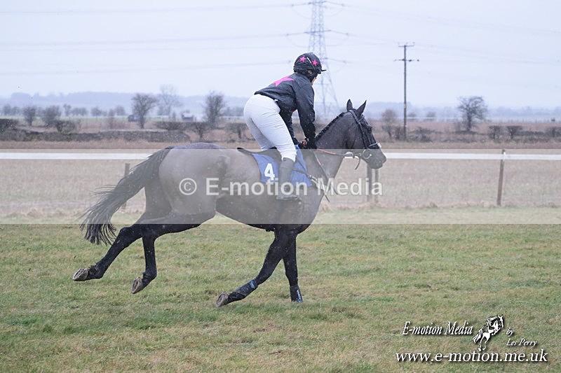 PtP 260125 295 - Cocklebarrow Point-to-Point racing with the Heythrop Hunt 26/01/25